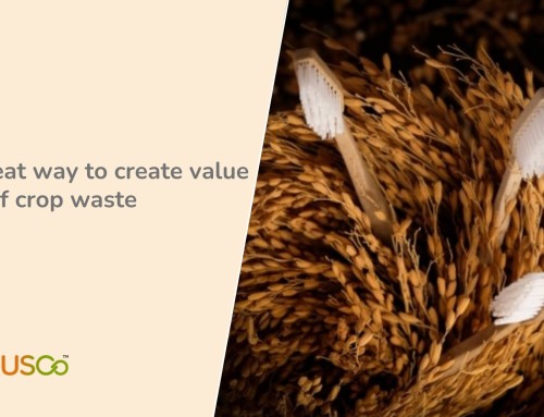 Creating value out of crop waste